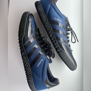 Adidas Gazelle x Blondey Mccoy Skateboarding Sneakers Shoes Size 12 Mineral Blue